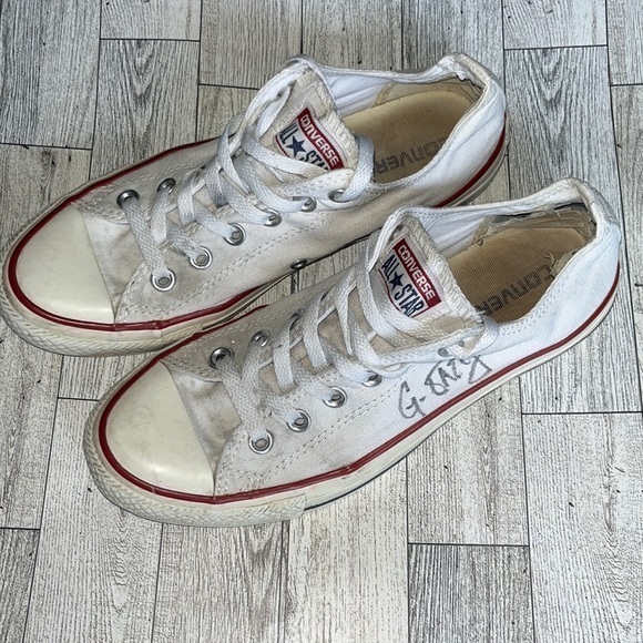 G. Easy autographed Converse All-Star Chuck Taylor sneakers size 8.5
